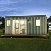 DET001-2025 Most Fashion One Layer Customize Prefab Container House Bar Coffee Modular House