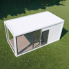 DET008-Tiny House 20ft 40ft Eco-friendly Foldable Easy-ship And Install Prefab Sandwich Panel Container House Home Coffee Bar