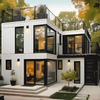 DET009-Premium Choice Good Quatity Easy-ship And Install Prefab Sandwich Panel Prefab Villa Container House Home