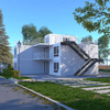 DET009-Premium Choice Good Quatity Easy-ship And Install Prefab Sandwich Panel Prefab Villa Container House Home