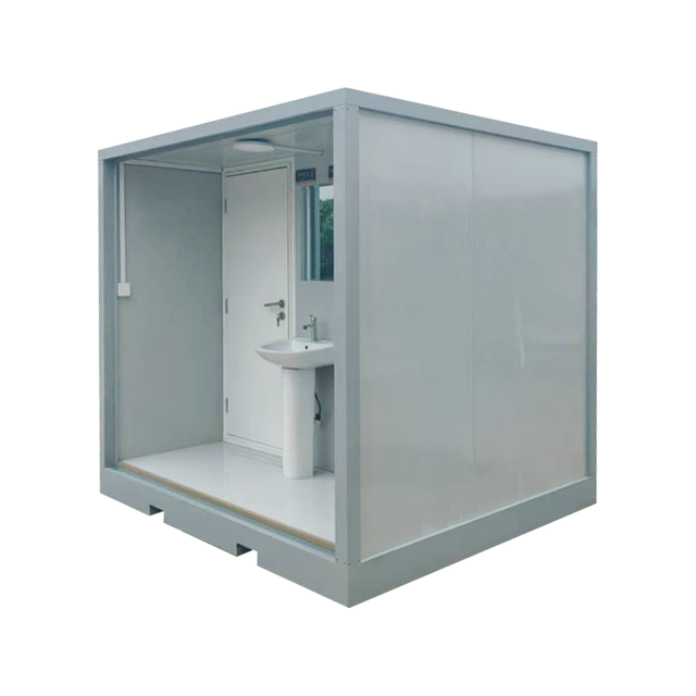 POR007-Double Toilet With Vestibule
