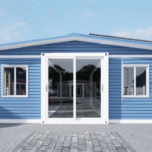 EXP001- Expandable Container House With Gable Roof